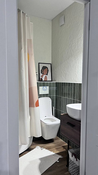 Квартира 1-комн., 34.3 м²