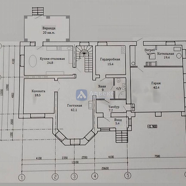 Коттедж 301.2 м²