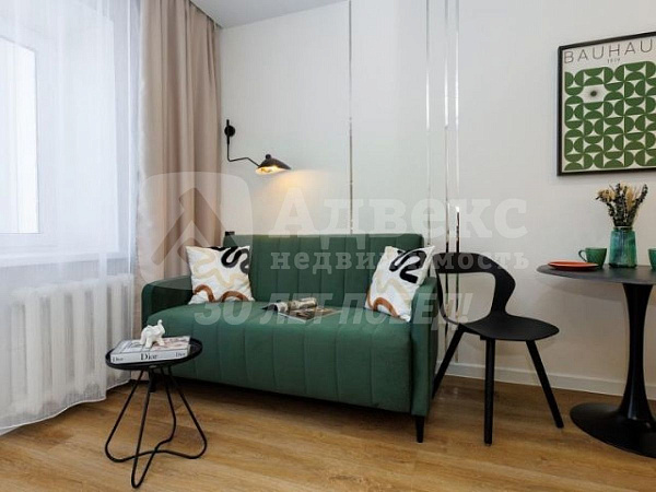 Квартира 1-комн., 22.6 м²