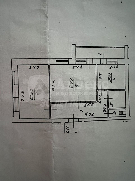 2-к квартира, 77 кв.м.
