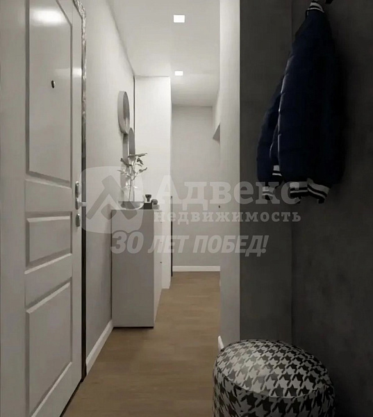 2-к квартира, 44 кв.м.
