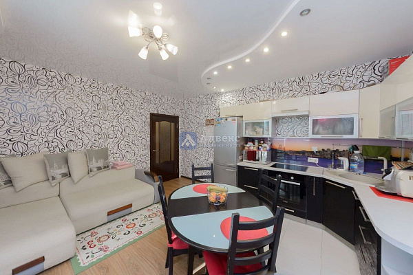 Квартира 1-комн., 46.4 м²