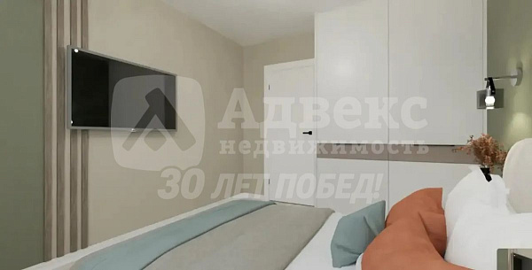 2-к квартира, 51 кв.м.