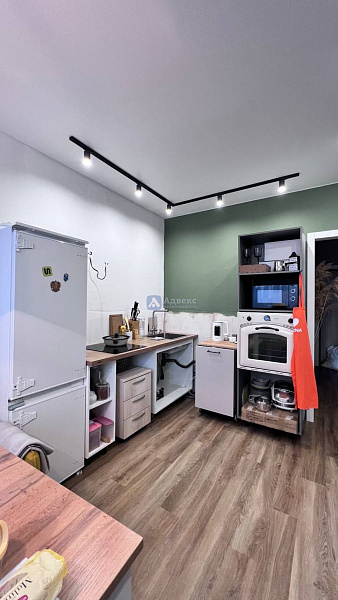 Квартира 1-комн., 34.3 м²