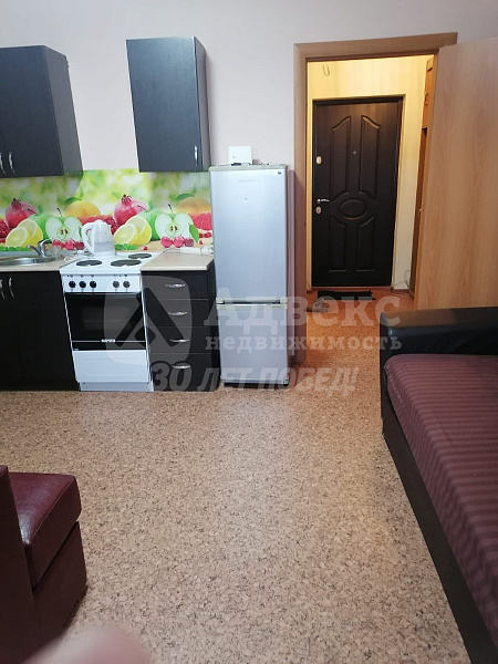 Квартира студия, 26.5 м²