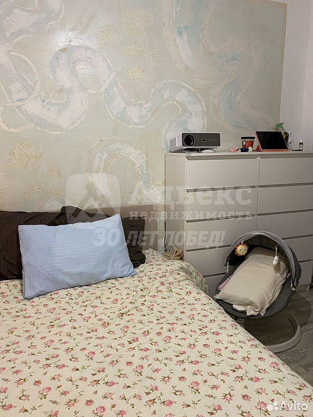 Квартира 1-комн., 34.4 м²