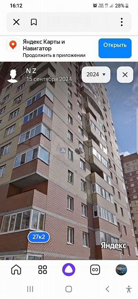 1-к квартира, 49 кв.м.