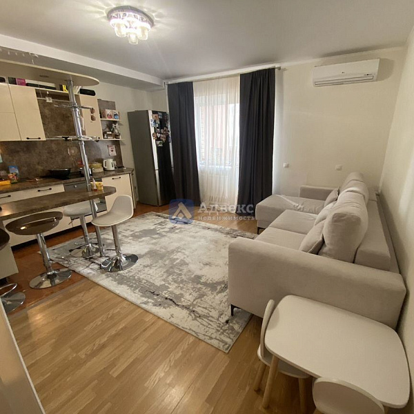 Квартира 1-комн., 46.6 м²