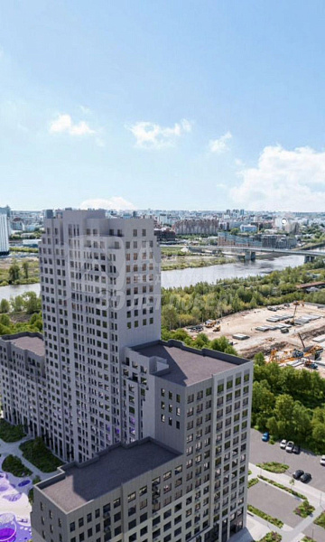 1-к квартира, 44 кв.м.