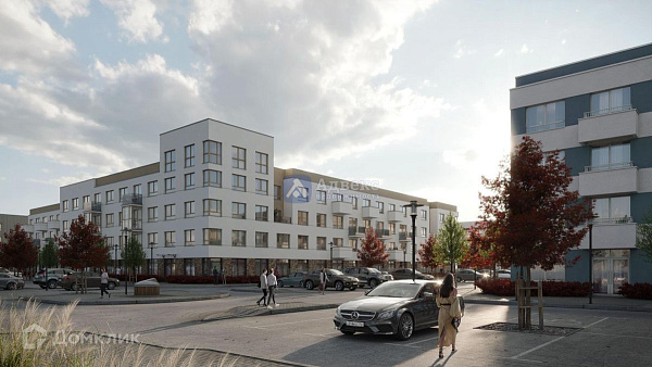 Квартира 1-комн., 44.59 м²