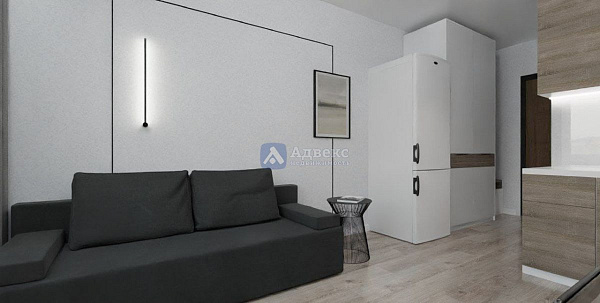 Квартира 1-комн., 21 м²