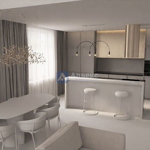 4-к квартира, 158 кв.м.