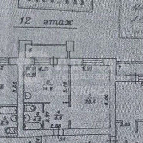 Квартира 1-комн., 48.2 м²