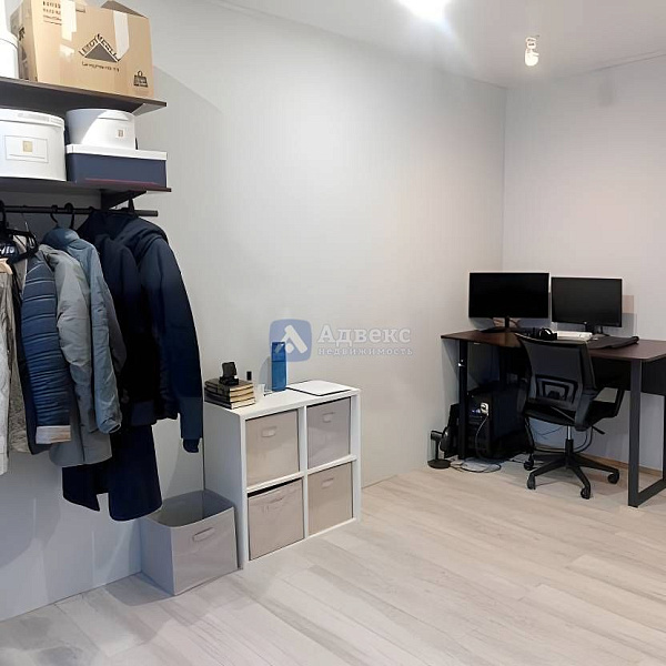 Квартира 1-комн., 41 м²