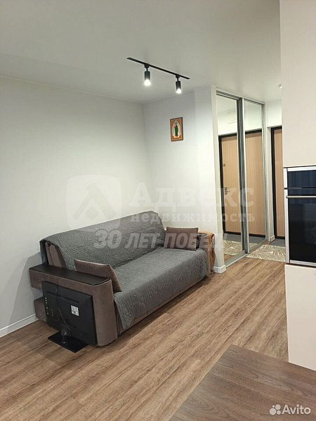 Квартира студия, 29.7 м²