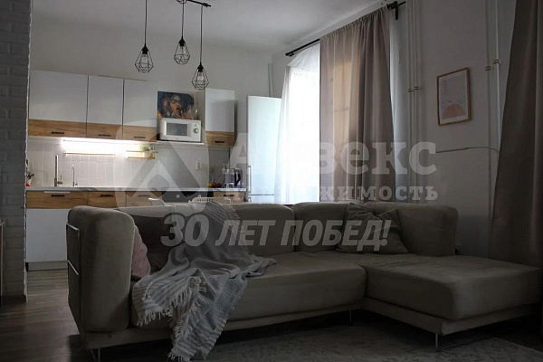 Квартира студия, 35.7 м²