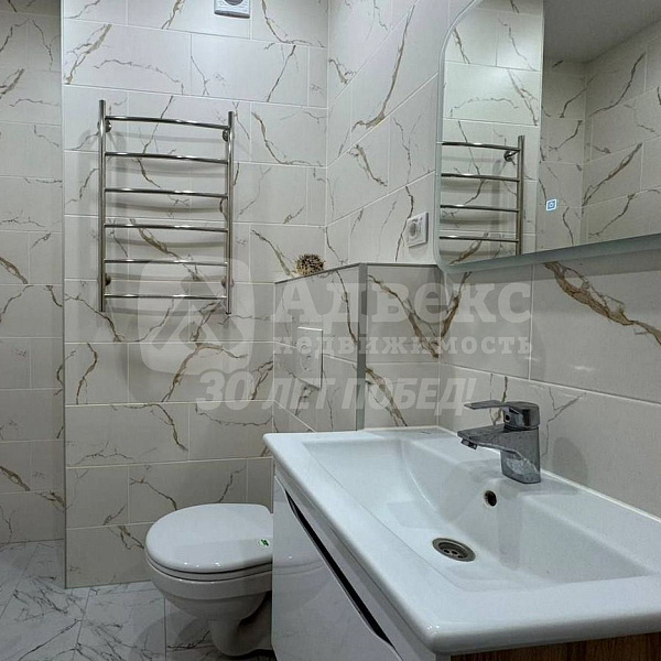 1-к квартира, 39 кв.м.