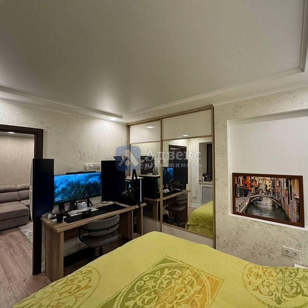 Квартира 1-комн., 42.5 м²