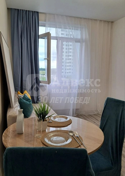 Квартира 1-комн., 37.45 м²