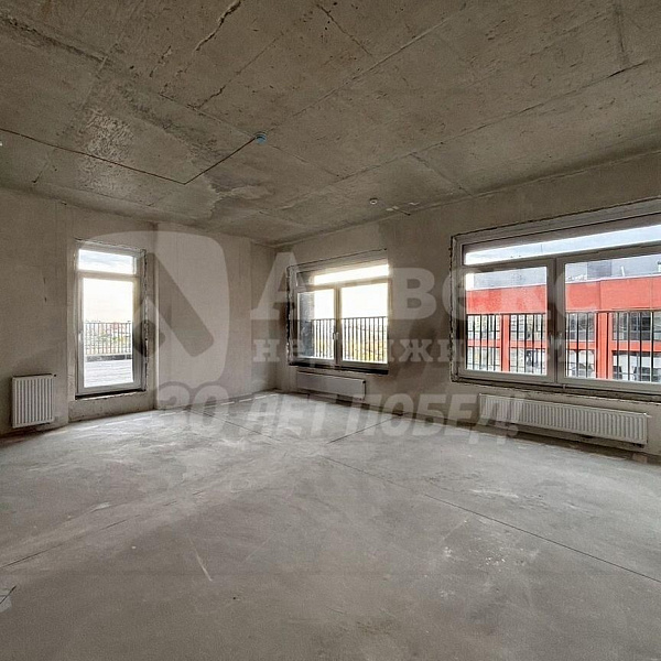 Квартира 3-комн., 91 м²