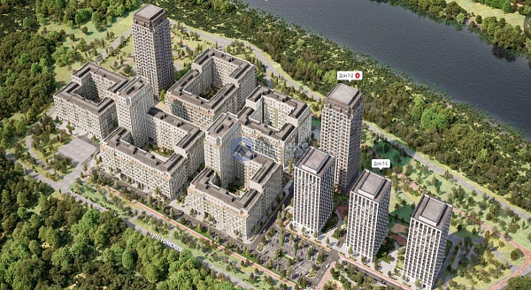 Студия в новостройке, 23 кв.м.