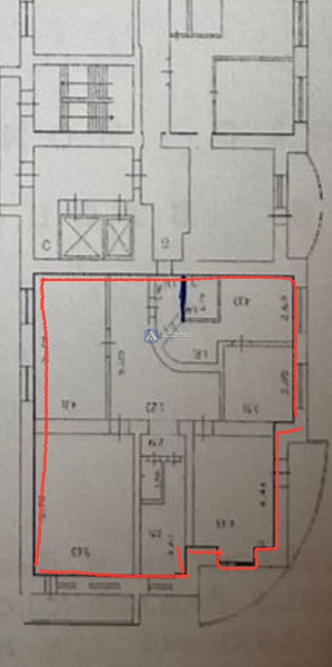 4-к квартира, 150 кв.м.