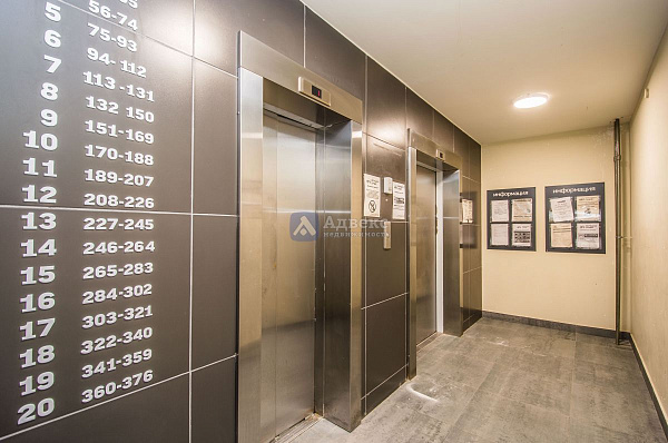 Квартира 1-комн., 35.3 м²