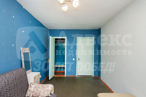 3-к квартира, 55 кв.м.