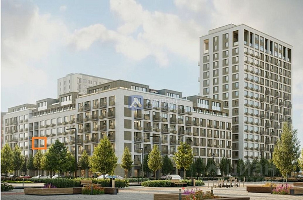 Квартира 1-комн., 42.2 м²