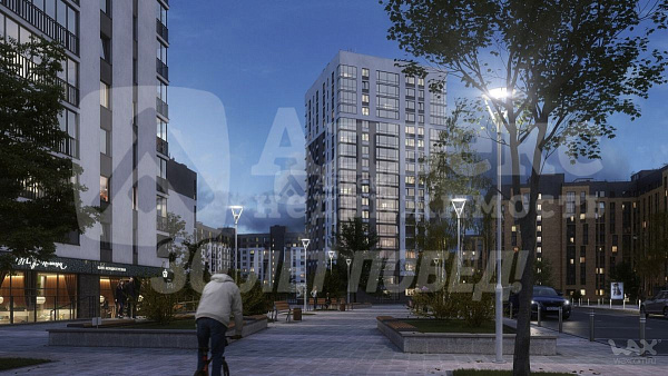 Квартира 3-комн., 93.7 м²