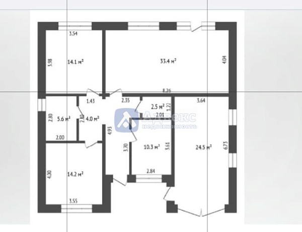 Коттедж 122.9 м²