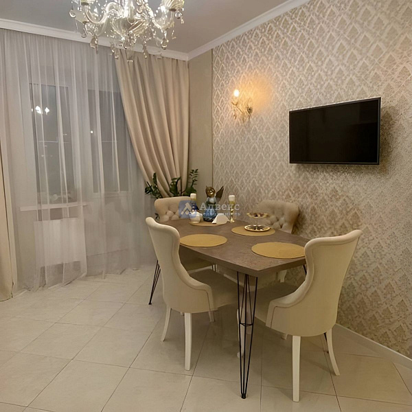 1-к квартира, 42 кв.м.