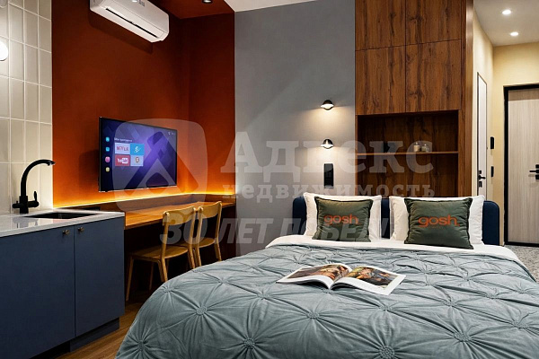 Квартира студия, 27 м²