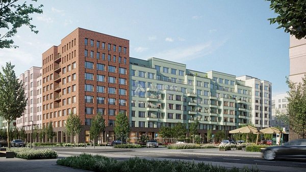 1-к квартира в новостройке, 33 кв.м.