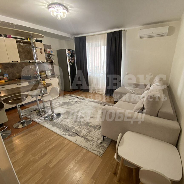 Квартира 1-комн., 46.6 м²