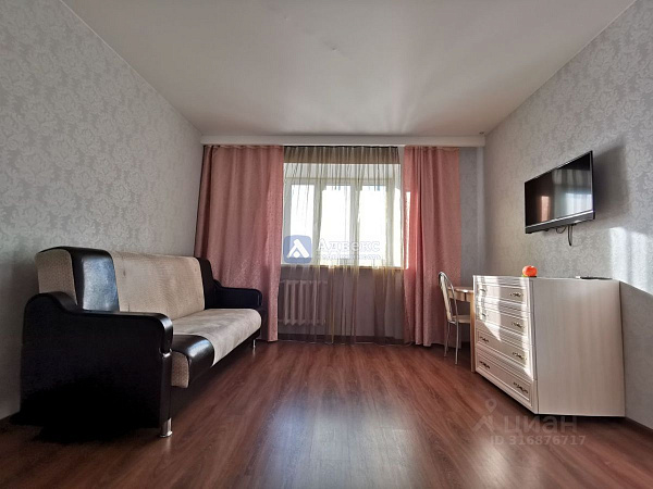 1-к квартира, 43 кв.м.