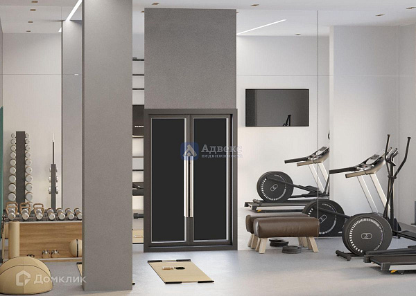 2-к квартира в новостройке, 58 кв.м.