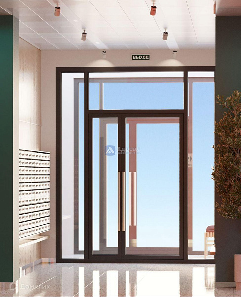 2-к квартира в новостройке, 58 кв.м.