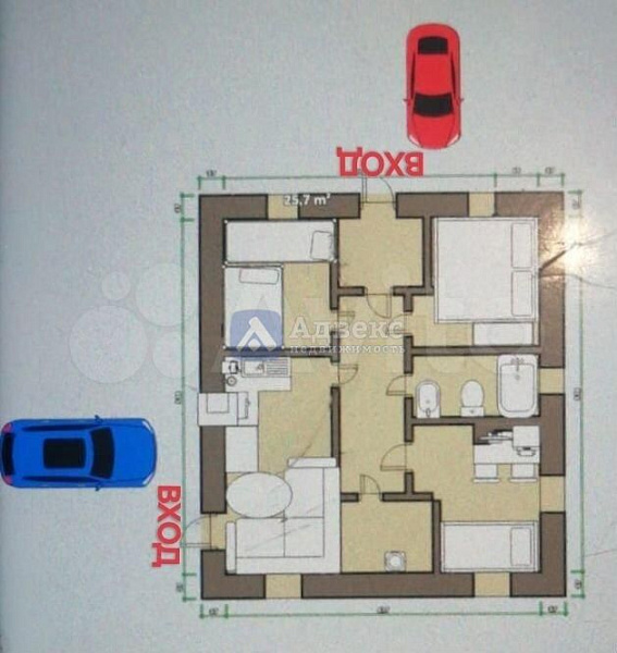 Коттедж 119 м²