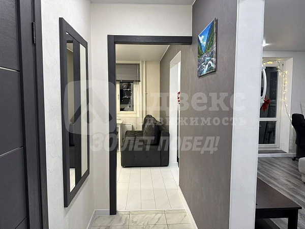 1-к квартира, 39 кв.м.