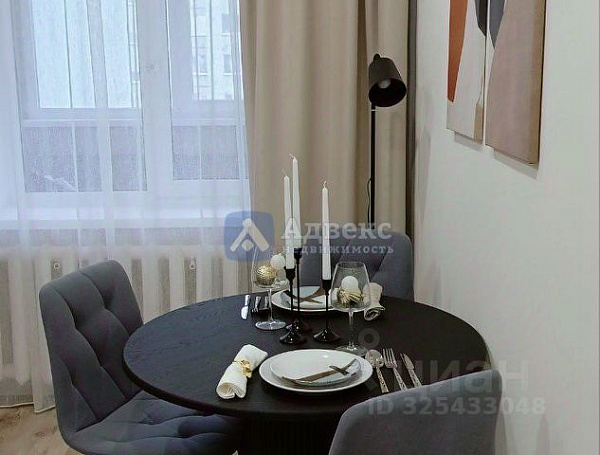 Квартира 1-комн., 44 м²