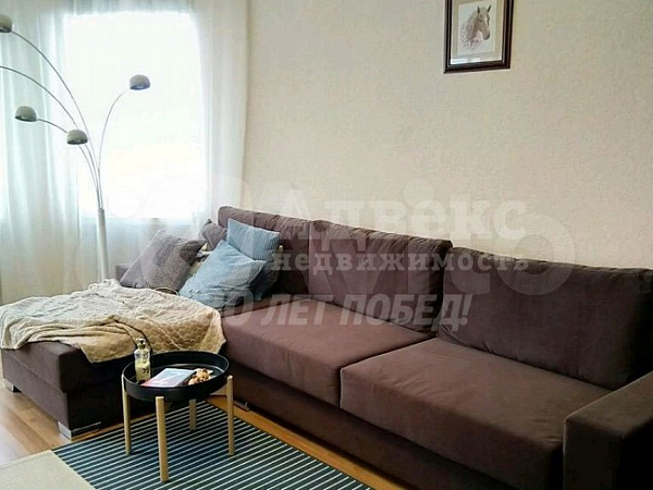 Квартира 1-комн., 45.5 м²